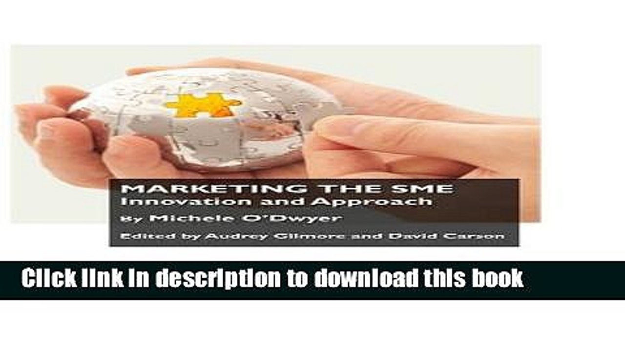 [Download] Marketing the Sme: Innovation and Approach Hardcover Free