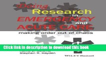 [PDF] Doing Research in Emergency and Acute Care: Making Order Out of Chaos Full Online