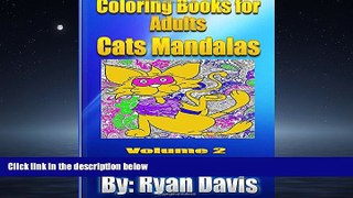 For you Coloring Books For Adults - Cats Mandalas (Animals   Mandalas)