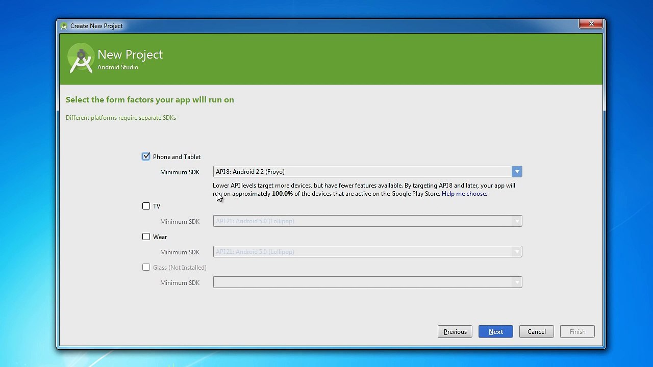 Android App Development for Beginners - 3 - Setting up Your Project (720p_30fps_H264-192kbit_AAC)