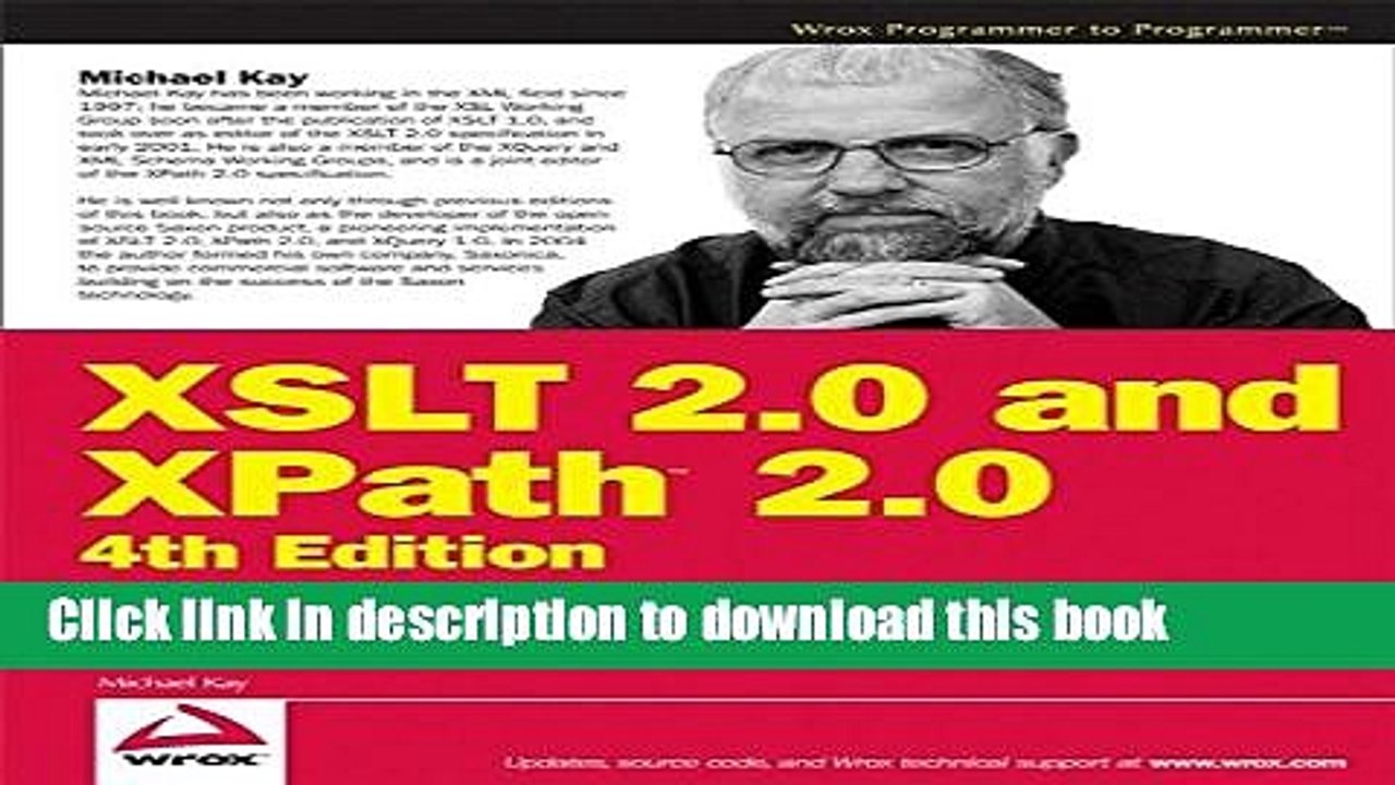 [Download] XSLT 2.0 and XPath 2.0 Programmer s Reference Kindle Collection