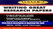 [Popular Books] Schaum s Quick Guide to Writing Great Research Papers (Quick Guides) Free Online
