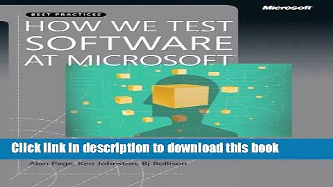 [Download] How We Test Software at Microsoft Kindle Online