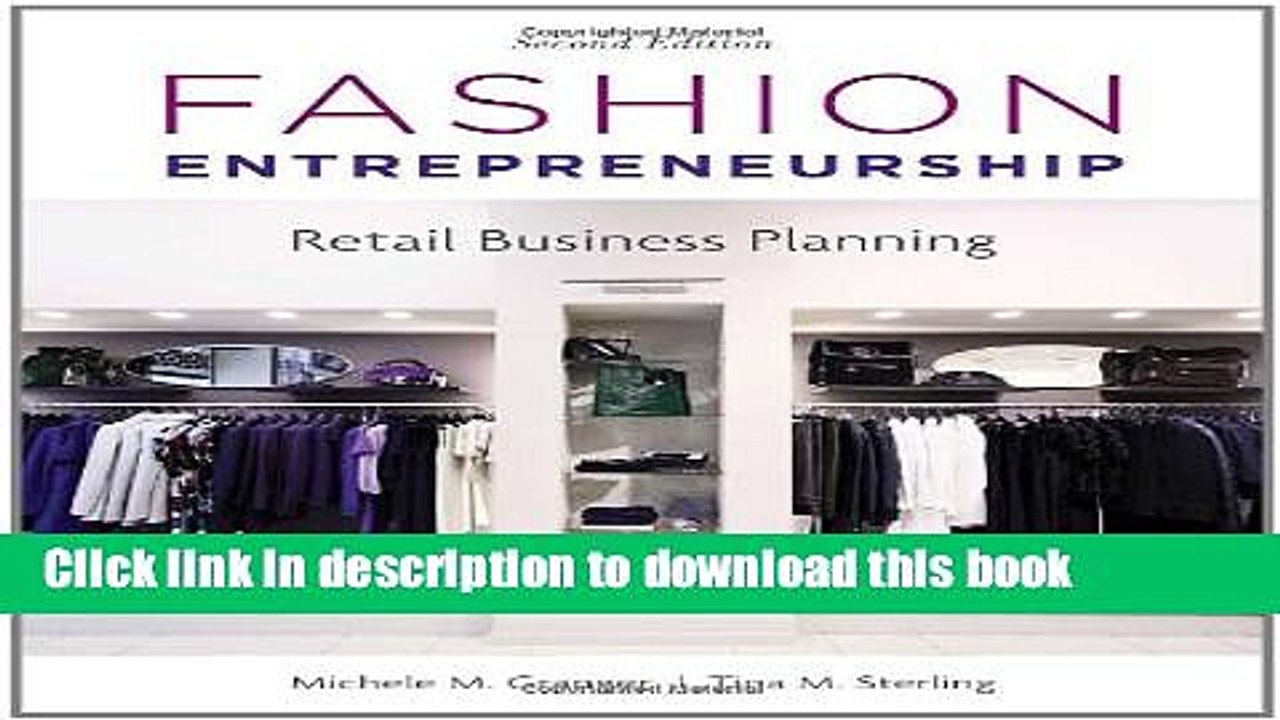 [Download] Fashion Entrepreneurship: Retail Business Planning Paperback Collection