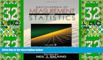 Big Deals  Encyclopedia of Measurement and Statistics 3-Volume Set  Free Full Read Most Wanted