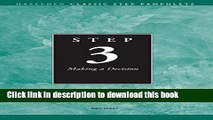 [PDF] Step 3 AA Making a Decision: Hazelden Classic Step Pamphlets Free Online