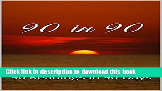 [Popular Books] 90 in 90: 90 Readings in 90 Days Free Online