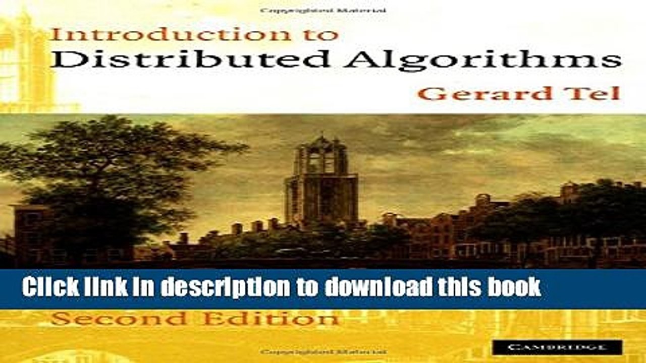 [Download] Introduction to Distributed Algorithms Kindle Free
