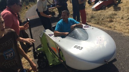 Course de caisses à savonnettes