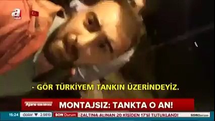 Bu tank duracak o kadar!!