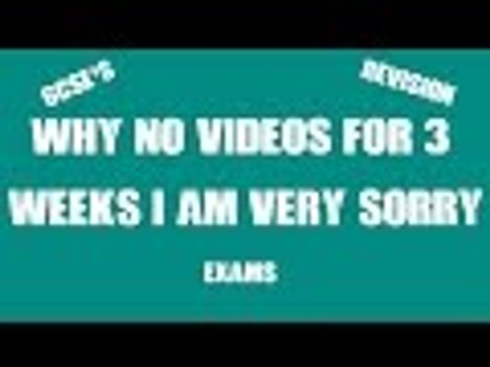 Why No Videos For 3 Weeks Sorry But It Is Very Important