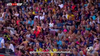 Video Barcelona 3-2 Sampdoria Highlights (Football Friendly Match)  10 August  LiveTV