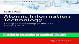 [Download] Atomic Information Technology: Safety and Economy of Nuclear Power Plants Hardcover Free
