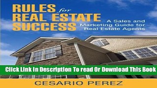 [Download] Rules for Real Estate Success: Real Estate Sales and Marketing Guide Hardcover Free