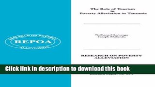 [Download] The Role of Tourism in Poverty Alleviation in Tanzania Paperback Collection