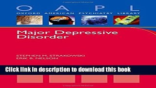 [Popular] Major Depressive Disorder Kindle Free