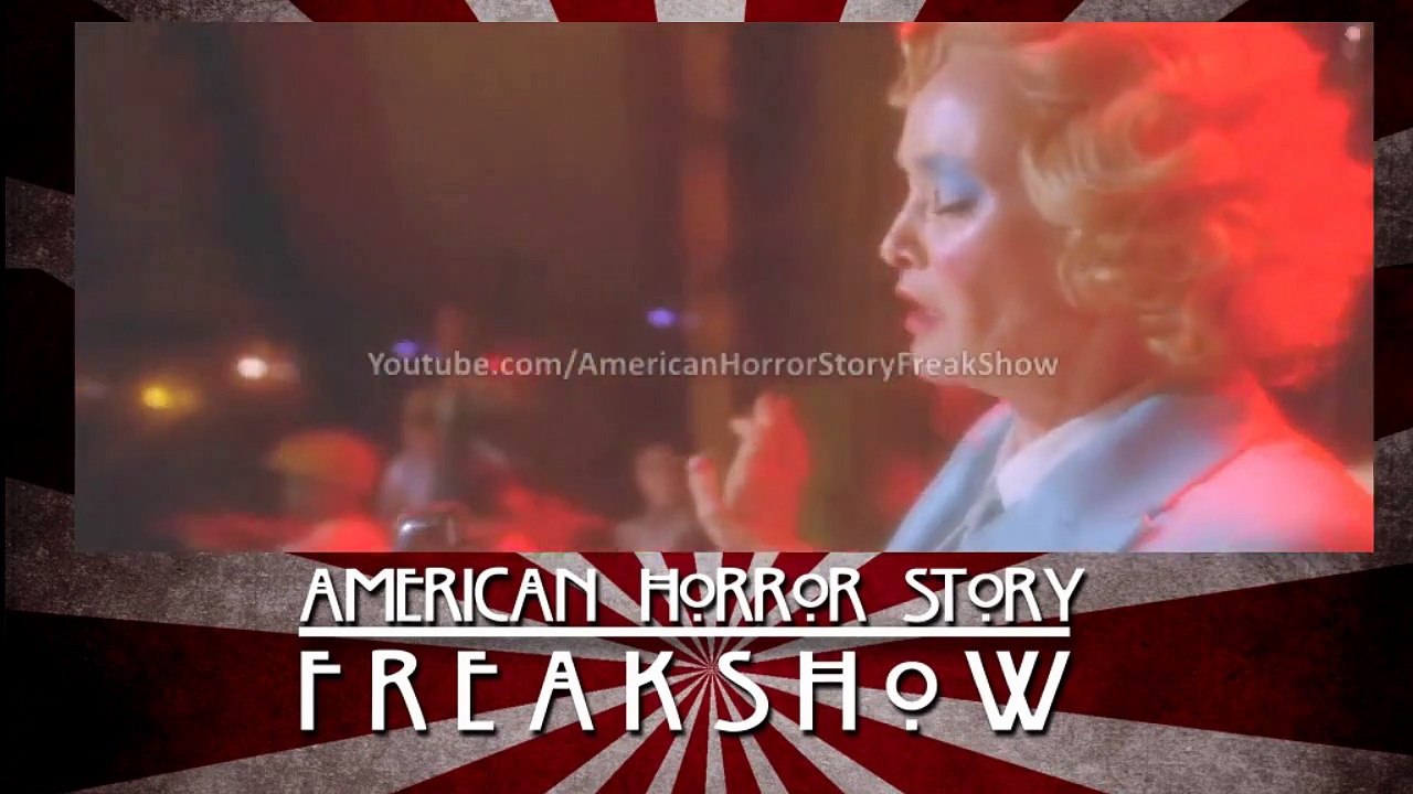 American Horror Story Freak Show, Season 4 Jessica Lange Singing Life on Mars?