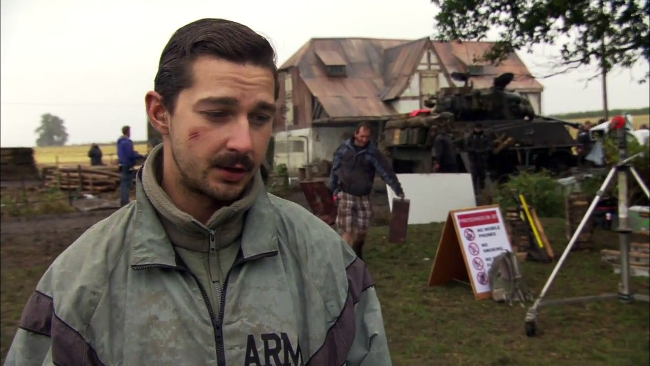 Fury - Interview Shia LaBeouf (VO)