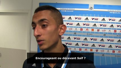 Khaoui raconte sa grande première au Vélodrome