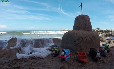 THOMAS AND FRIENDS a day at the beach with Thomas and Friends