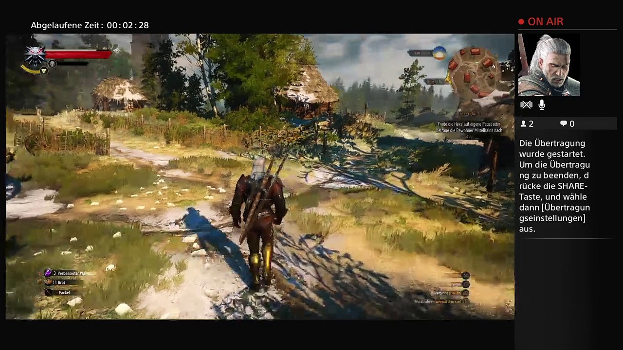 Ps4-live-Übertragung von saschkarika