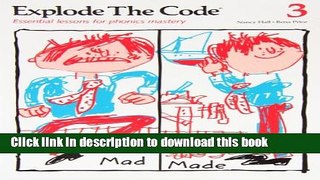 [Download] Explode the Code 3 Kindle Online