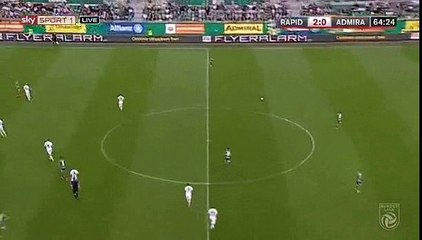 Louis Schaub Amazing Goal HD - Rapid Viena 3-0 Admira 13.08.2016