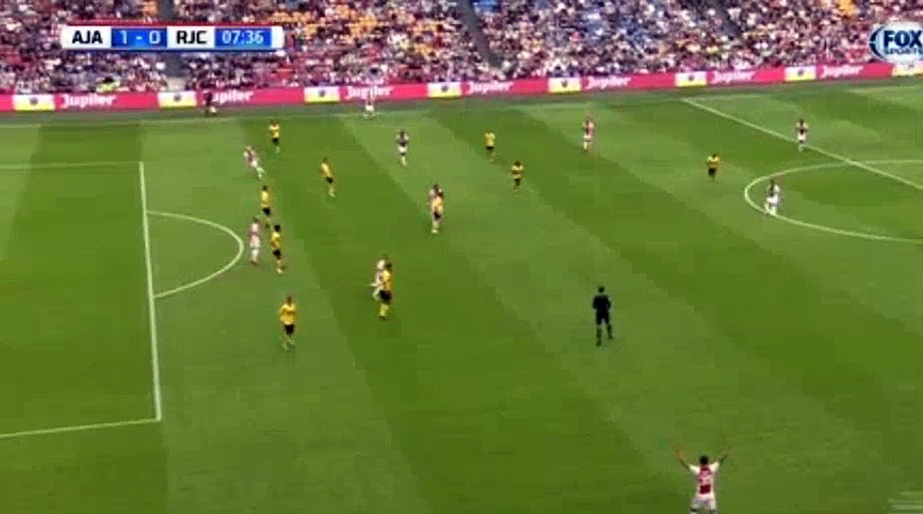 Kasper Dolberg Goal HD - Ajax 1 - 0 Roda JC Kerkrade 13.08.2016