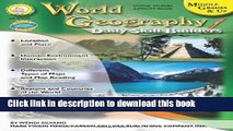[Download] World Geography, Middle Grades   Up (Daily Skill Builders) Hardcover Online