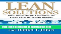 [Popular] Lean Solutions: How Companies and Customers Can Create Value and Wealth Together Kindle