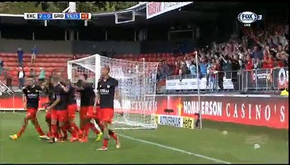 Super Goal Kevin Vermeulen Goal HD - Excelsior 2-0 Groningen 13.08.2016