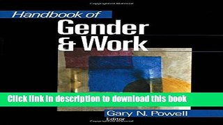 [Popular] Handbook of Gender and Work Hardcover Free