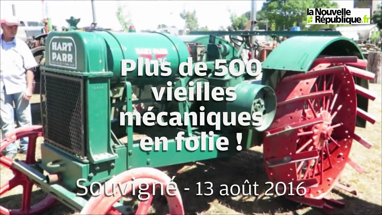 VIDEO. Plus de 500 vieilles mécaniques en folie à Souvigné