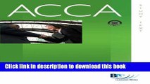 [Popular] ACCA P6 Advanced Taxation FA 2007 2007: for 2008 Exams Hardcover Free