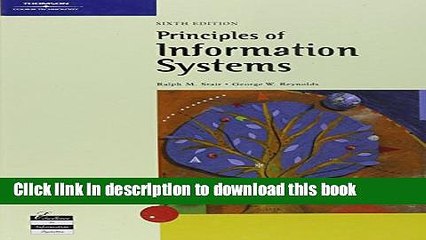 [Download] Principles of Information Systems, Sixth Edition (MIS) Paperback Free