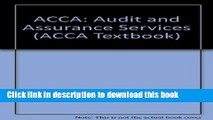 [Popular] ACCA: Audit and Assurance Services Paperback Online