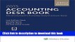 [Popular] Accounting Desk Book with CD (2015) Hardcover Collection