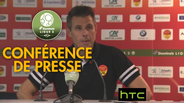 Conférence de presse US Orléans - AC Ajaccio (2-0) : Olivier FRAPOLLI (USO) - Olivier PANTALONI (ACA) - 2016/2017