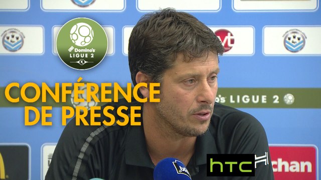 Conférence de presse Tours FC - RC Strasbourg Alsace - J03 - 2016-2017