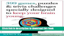 [Popular] 399 Games, Puzzles   Trivia Challenges Specially Designed to Keep Your Brain Young.