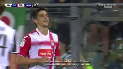 Gerard Moreno Goal HD - Juventus 1-2 Espanyol 13.08.2016 HD