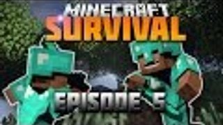Minecraft Survival Ep.5 | THE BATTLE OF MY LIFE! w/ Me and GodVincGaming