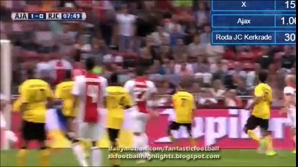 Ajax vs Roda 2-2 All Goals & Highlights HD 13.08.2016
