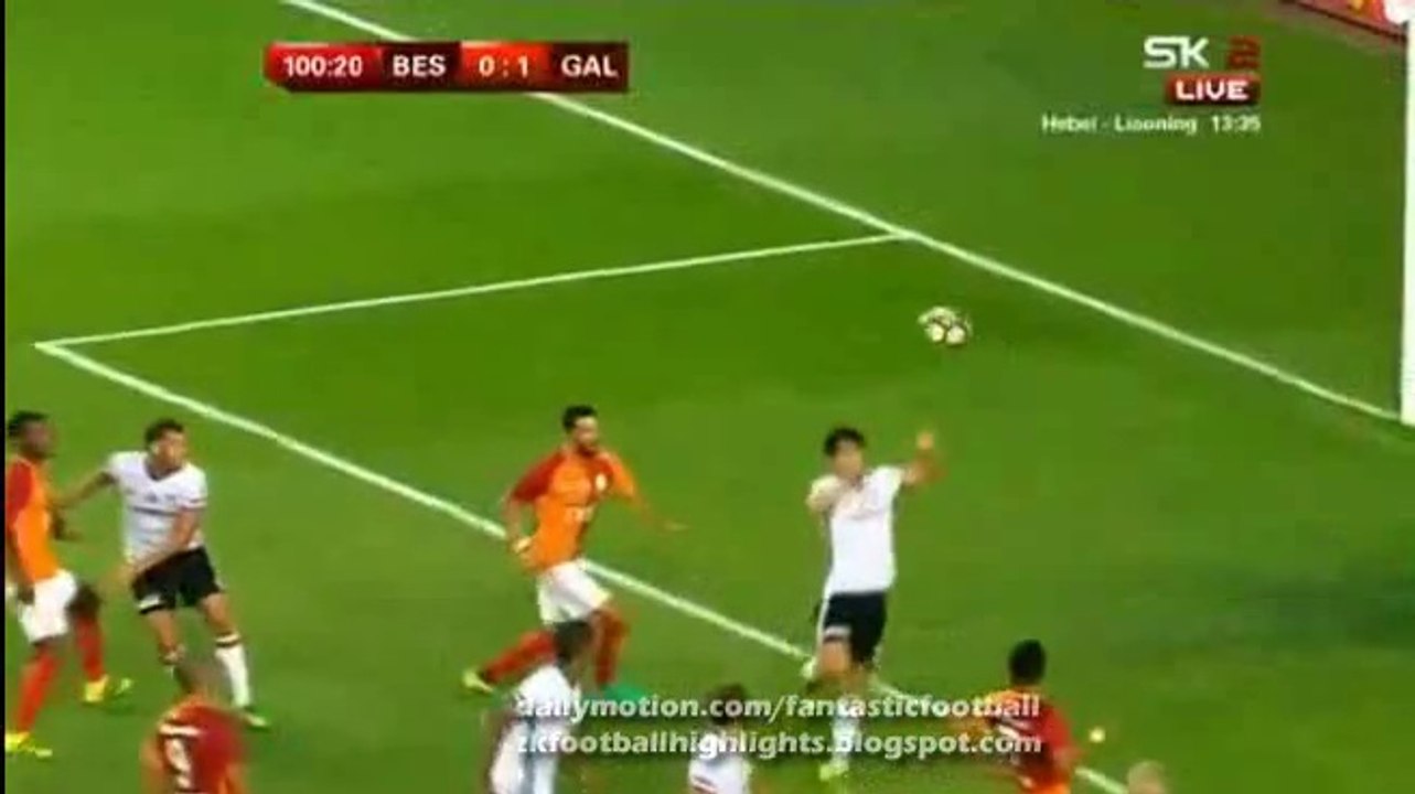 Hakan Balta Goal HD - Besiktas 0-1 Galatasaray 13.08.2016 HD