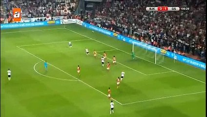 Aurelien Chedjou Own Goal HD - Besiktas 1-1 Galatasaray 13.08.2016