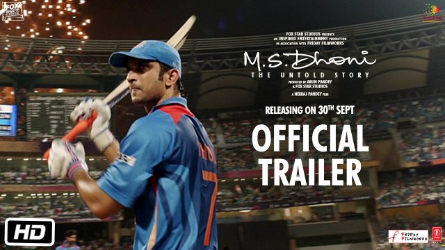 M.S.Dhoni - The Untold Story _ Official Trailer _ Sushant Singh Rajput _ Neeraj Pandey