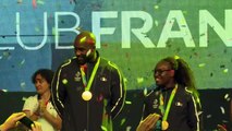 Rio-2016: Teddy Riner accueilli en héros au Club France