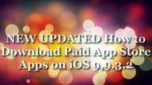NEW UPDATED How to Download Paid App Store Apps on iOS 9 - 9.3.2 -