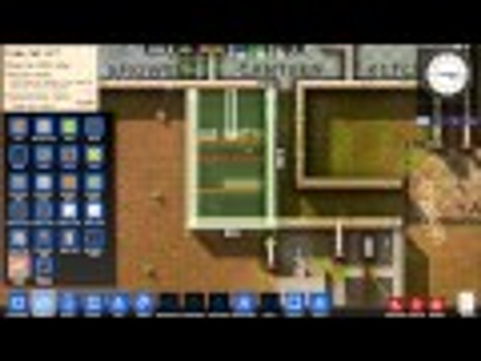Prison Architect Episode 3-Bulding the second office and reparing the shower room