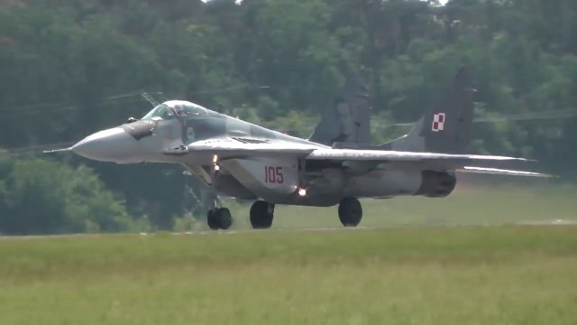 ILA 2016 Berlin Air Show Mig-29 Fulcrum Full Display